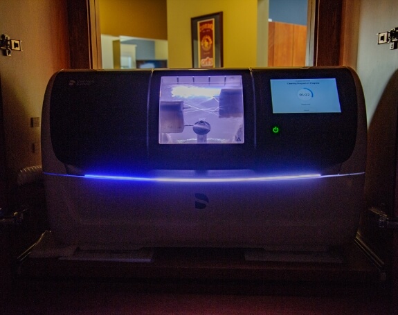 CEREC in office milling unit