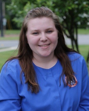 Dental assistant Caitlin